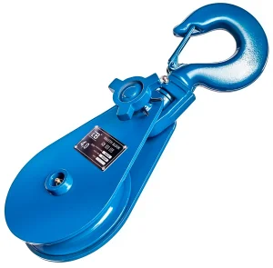 Блок усиленный монтажный шкивовый (с крюком) L 2 т 1 ролик