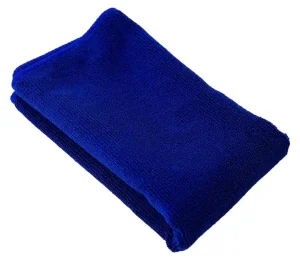 Тряпка для пола из микрофибры, размер 60x80 см, плотность 185г/м2, цвет синий - AT185B